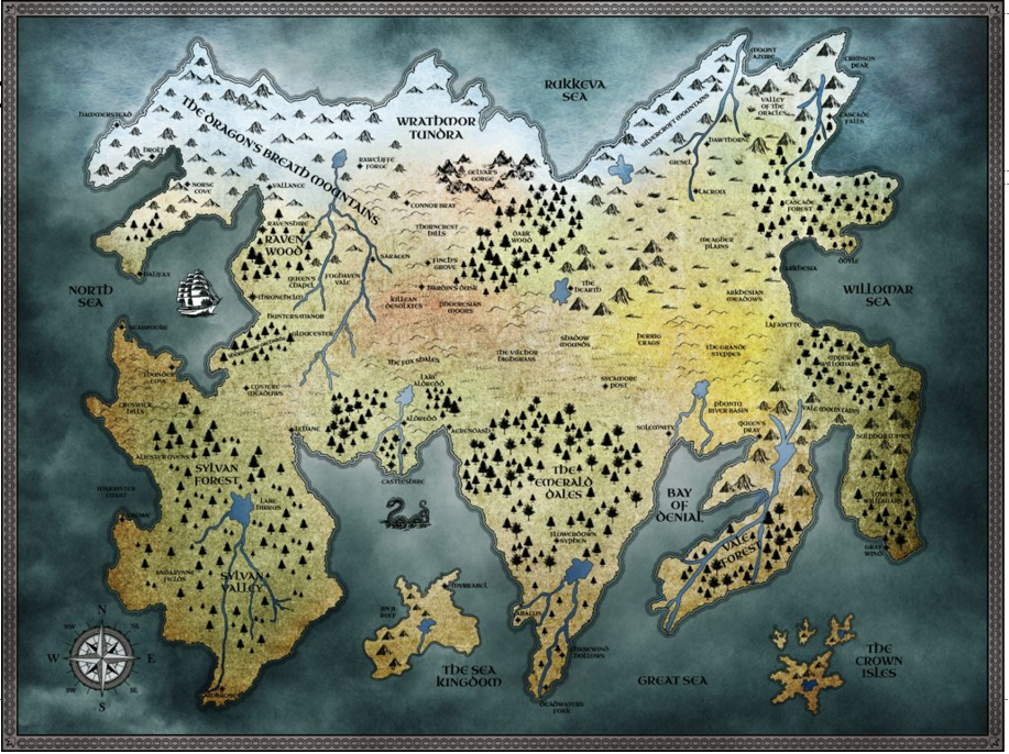 Map of the Realm of Warminster